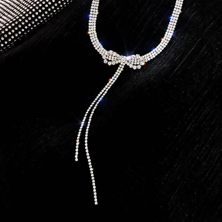 Luxury Trendy Crystal Choker Necklace Clavicle Chain Necklace For Women Wedding Fashion Jewelry Collar DailySale