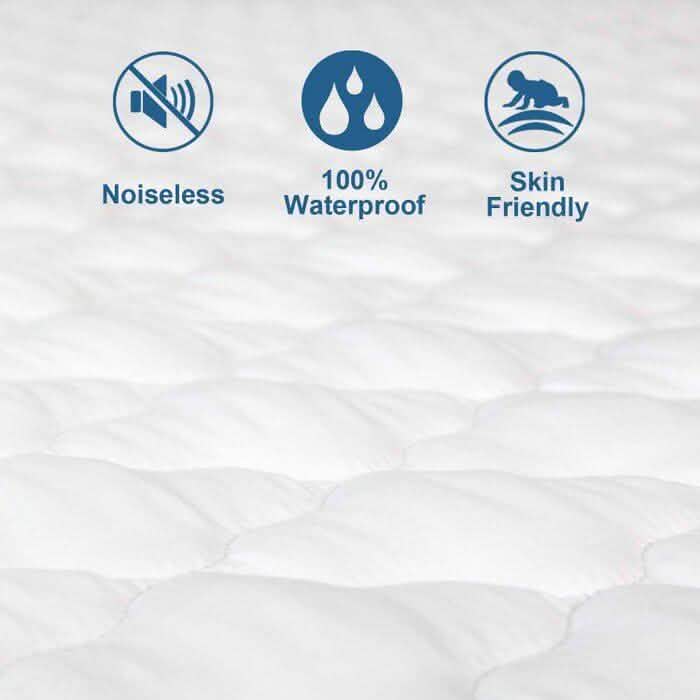 Luxury Ultra-Soft Hypoallergenic Waterproof Mattress Pad DailySale