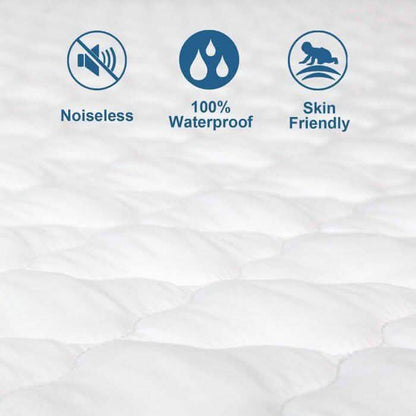 Luxury Ultra-Soft Hypoallergenic Waterproof Mattress Pad DailySale