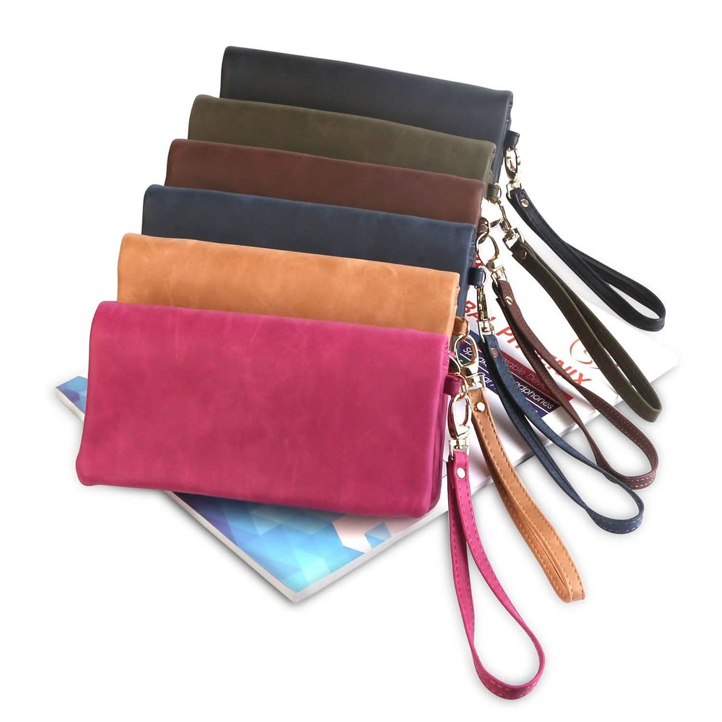 Luxury Women's Leather Clutch Wallet DailySale
