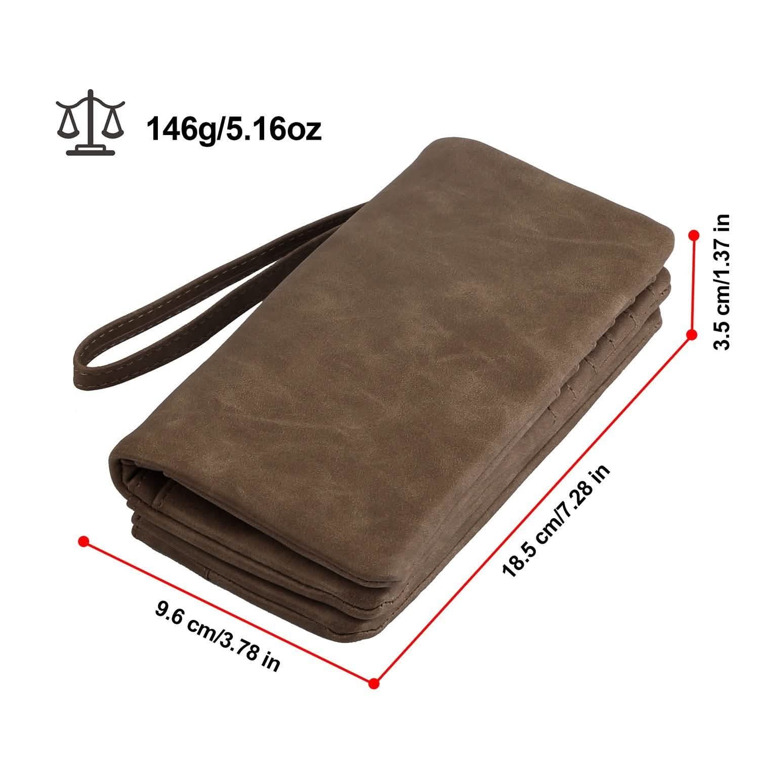 Luxury Women's Leather Clutch Wallet DailySale