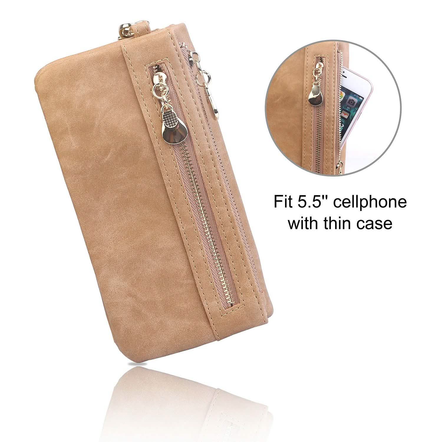 Luxury Women's Leather Clutch Wallet DailySale