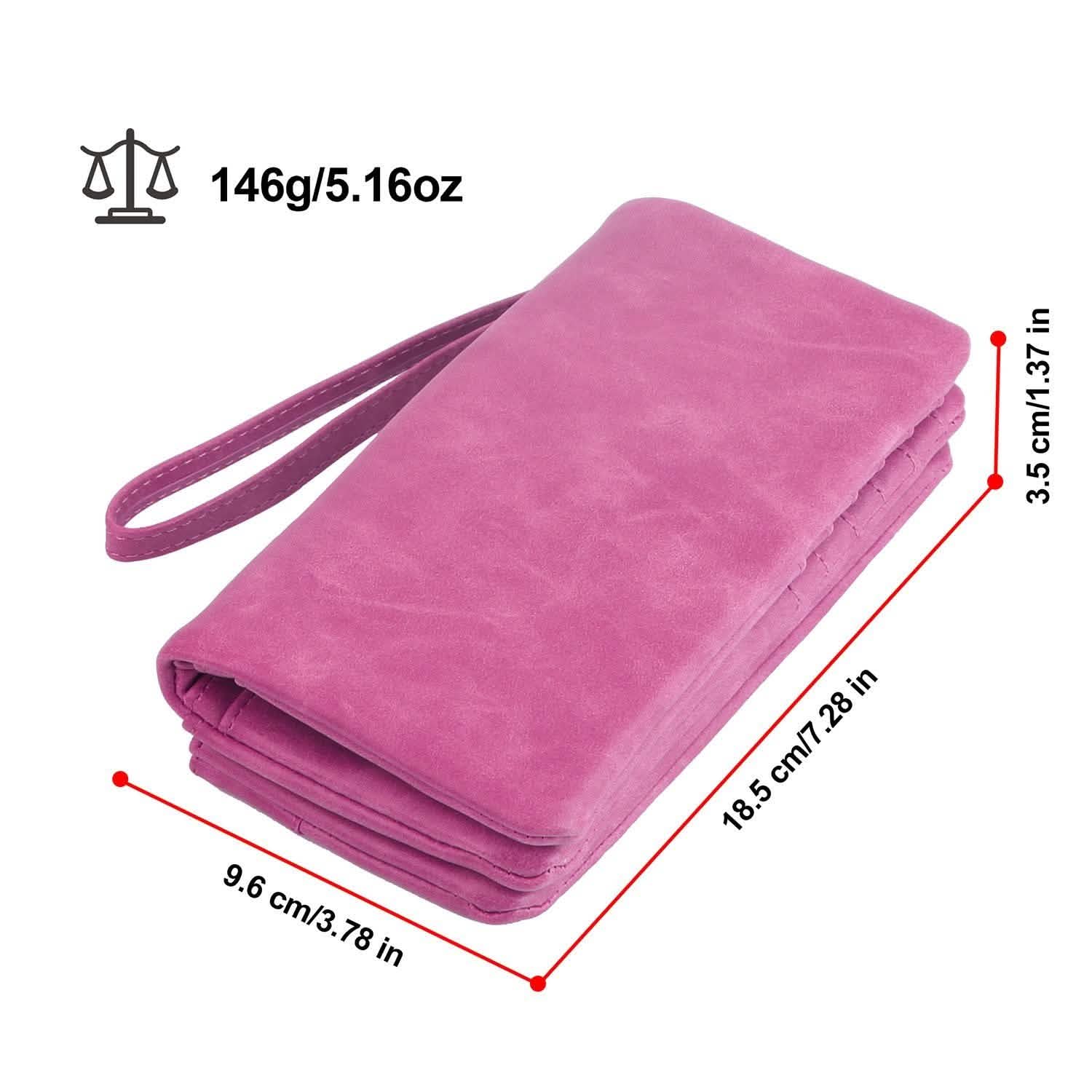 Luxury Women's Leather Clutch Wallet DailySale