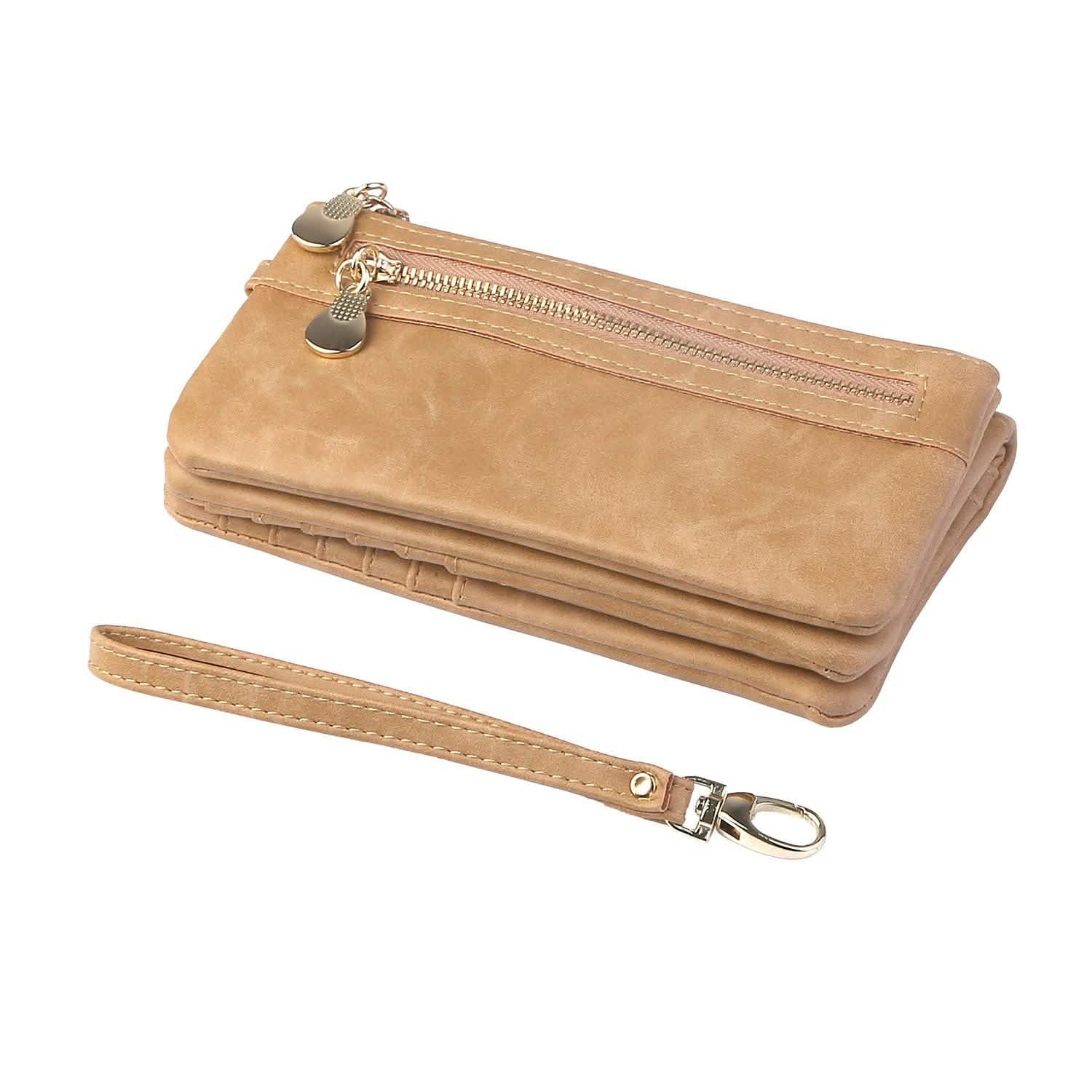 Luxury Women's Leather Clutch Wallet DailySale