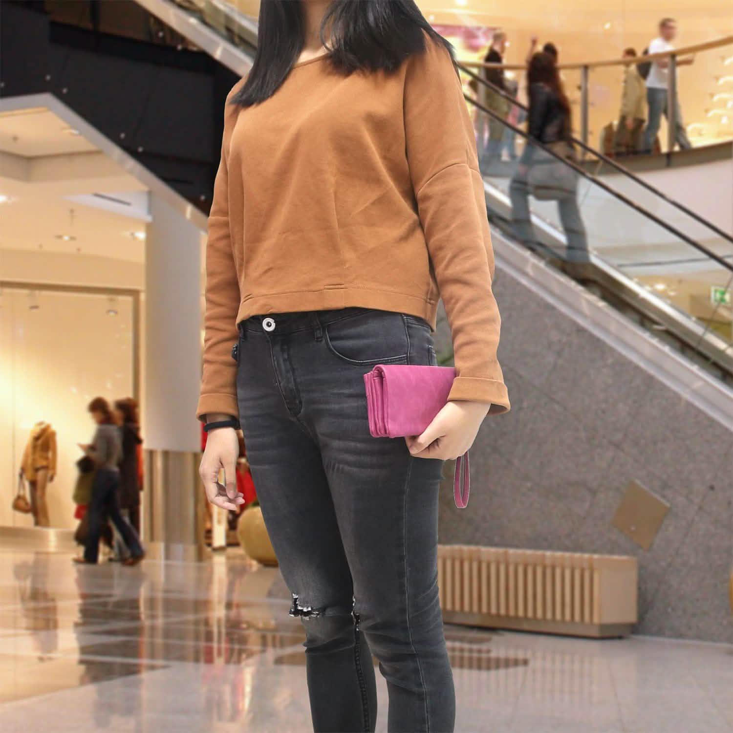 Luxury Women's Leather Clutch Wallet DailySale