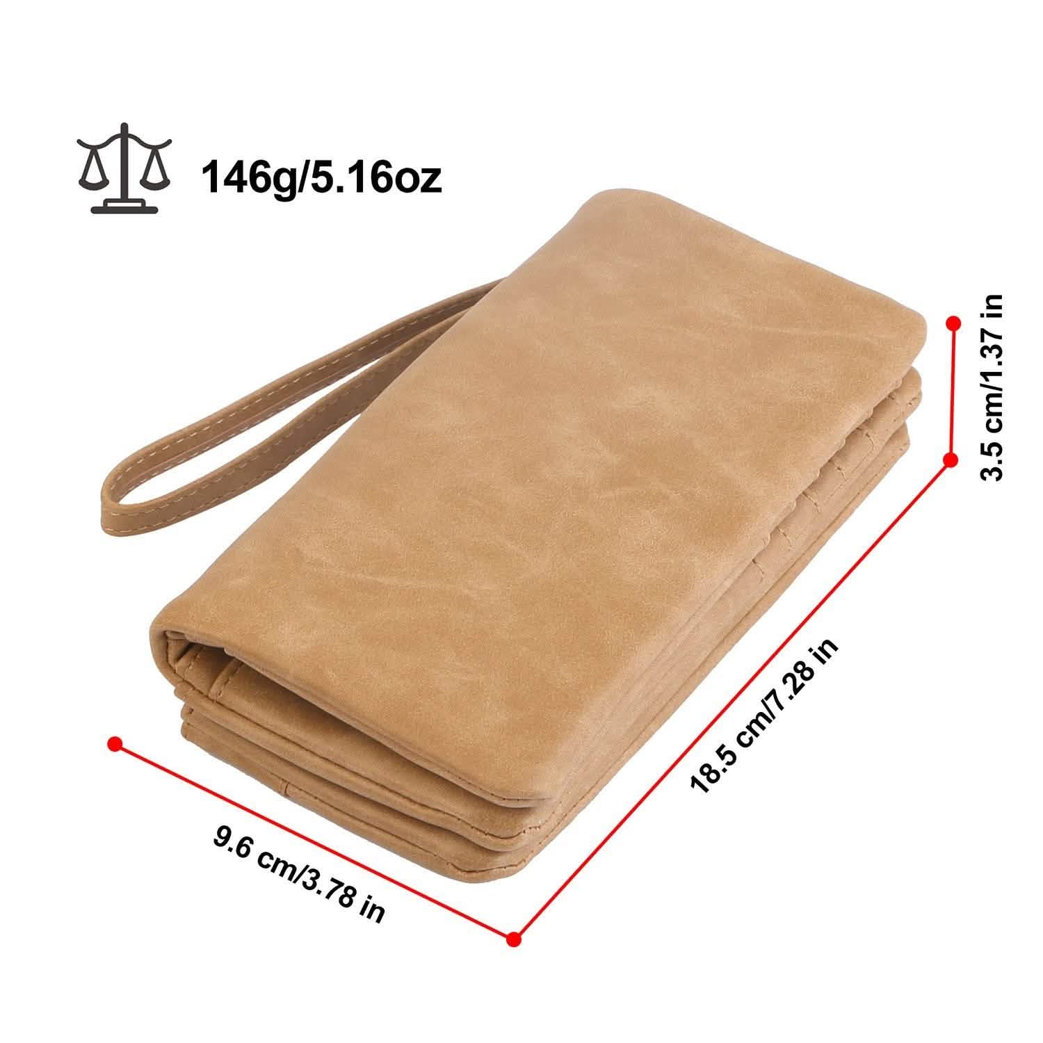 Luxury Women's Leather Clutch Wallet DailySale