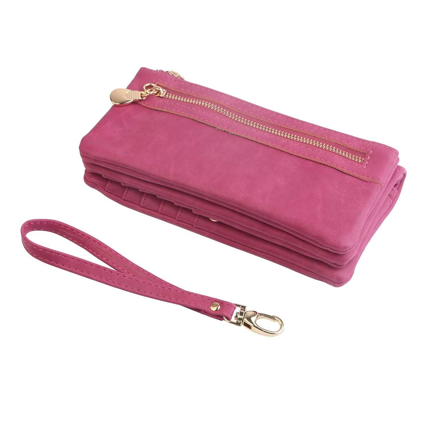 Luxury Women's Leather Clutch Wallet DailySale