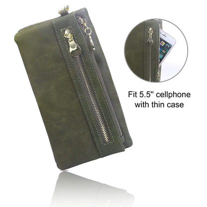Luxury Women's Leather Clutch Wallet DailySale