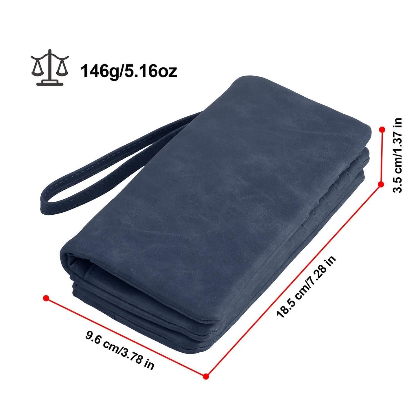 Luxury Women's Leather Clutch Wallet DailySale