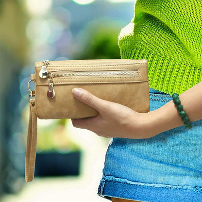 Luxury Women's Leather Clutch Wallet DailySale