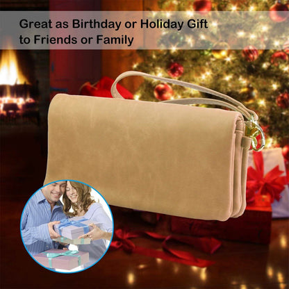 Luxury Women's Leather Clutch Wallet DailySale
