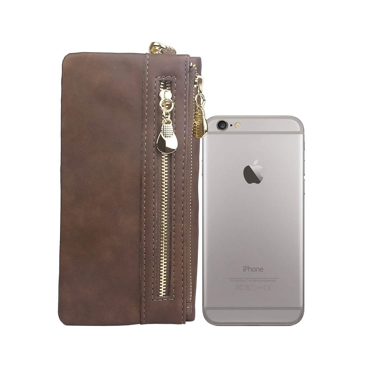 Luxury Women's Leather Clutch Wallet DailySale
