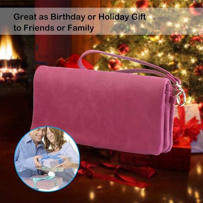 Luxury Women's Leather Clutch Wallet DailySale