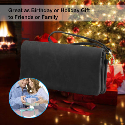 Luxury Women's Leather Clutch Wallet DailySale