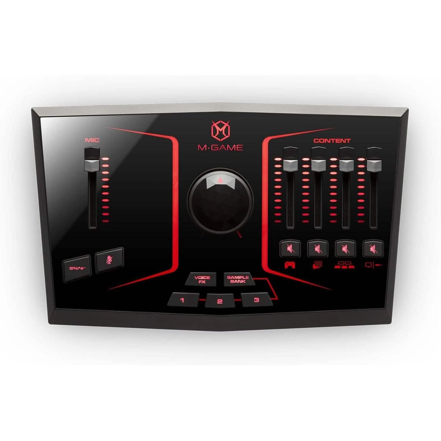 M-Game Solo USB Audio Interface Mixer for Streaming and Gaming  (Refurbished) DailySale
