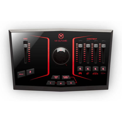 M-Game Solo USB Audio Interface Mixer for Streaming and Gaming  (Refurbished) DailySale