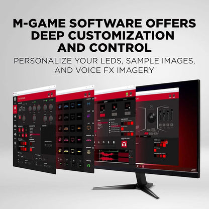 M-Game Solo USB Audio Interface Mixer for Streaming and Gaming  (Refurbished) DailySale
