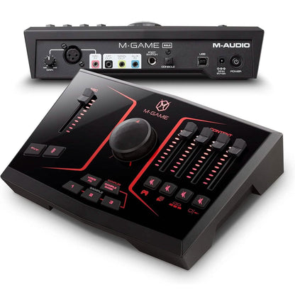 M-Game Solo USB Audio Interface Mixer for Streaming and Gaming  (Refurbished) DailySale