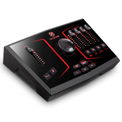 M-Game Solo USB Audio Interface Mixer for Streaming and Gaming  (Refurbished) DailySale