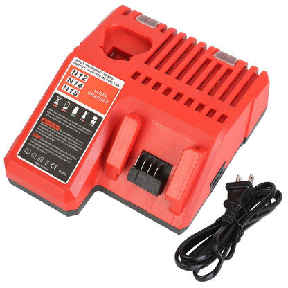 M12 M18 Rapid Fast Charger Fit for Milwaukee Battery DailySale