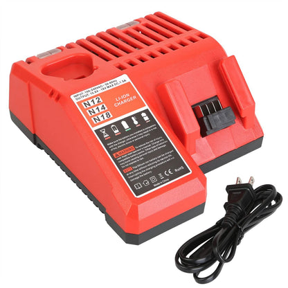 M12 M18 Rapid Fast Charger Fit for Milwaukee Battery DailySale