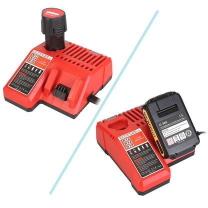M12 M18 Rapid Fast Charger Fit for Milwaukee Battery DailySale