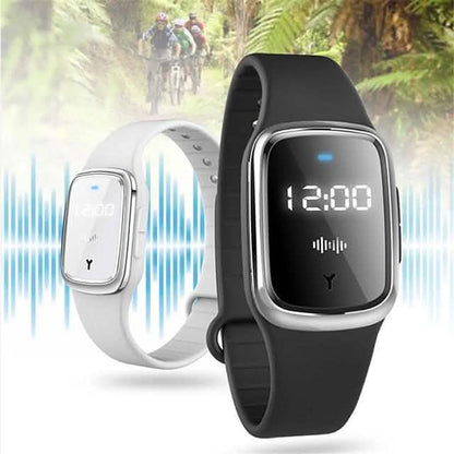 M2 Rechargeable Natural Ultrasonic Mosquito Repellent Watch DailySale