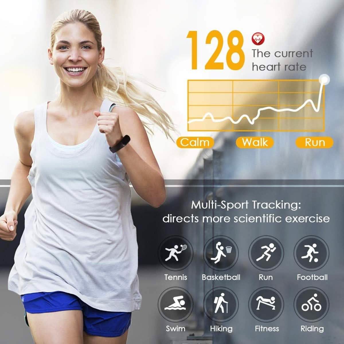 M3 Fitness Tracker - Black DailySale