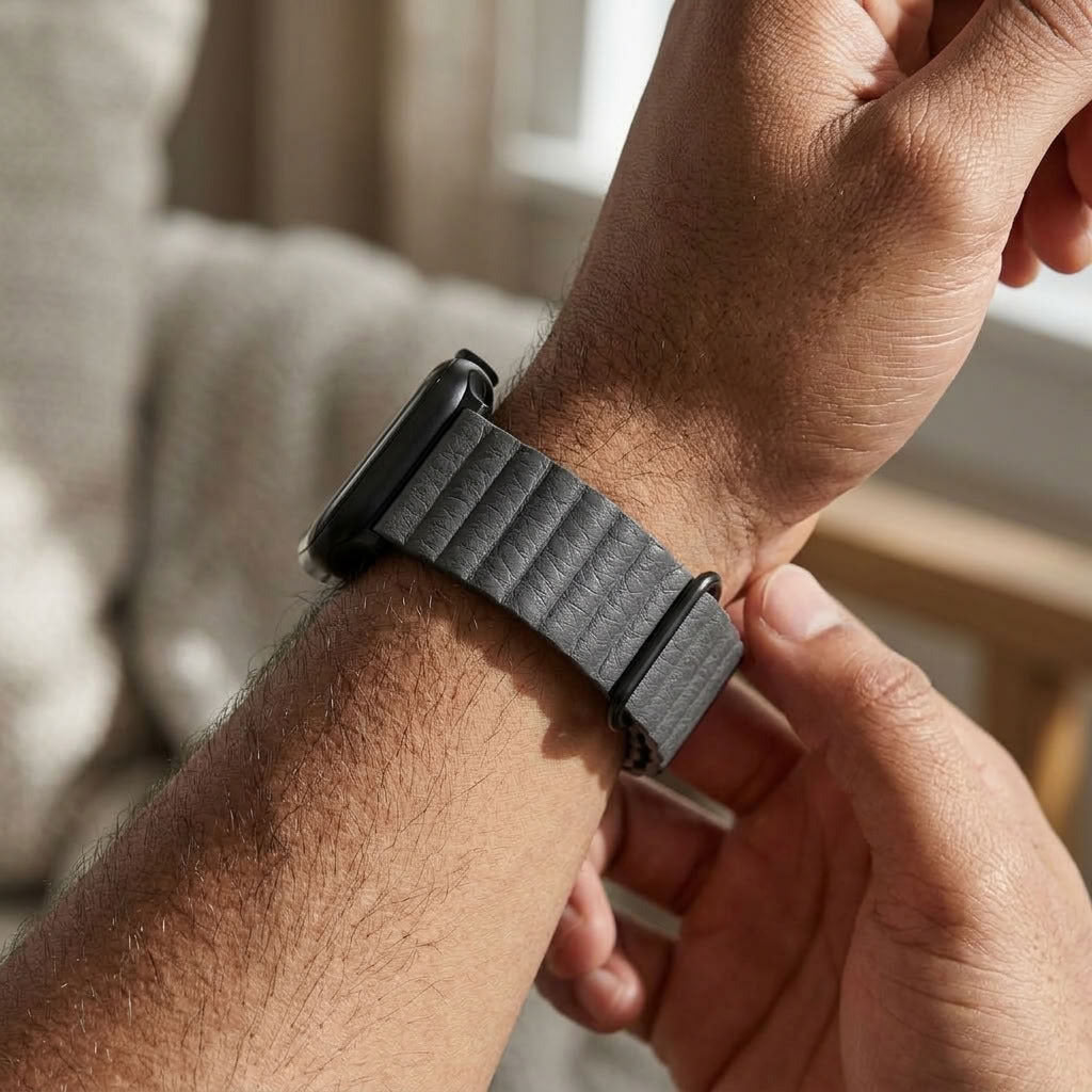 Mag Leather Strap Anhem