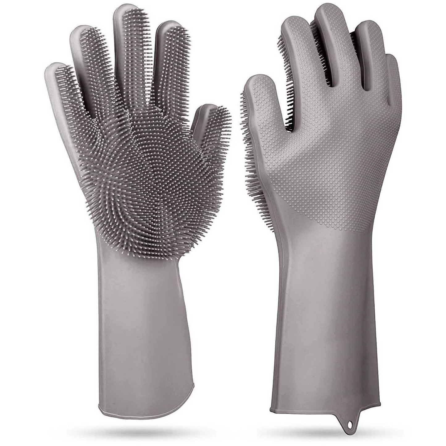 Magic Silicone Brush Dishwashing Gloves DailySale
