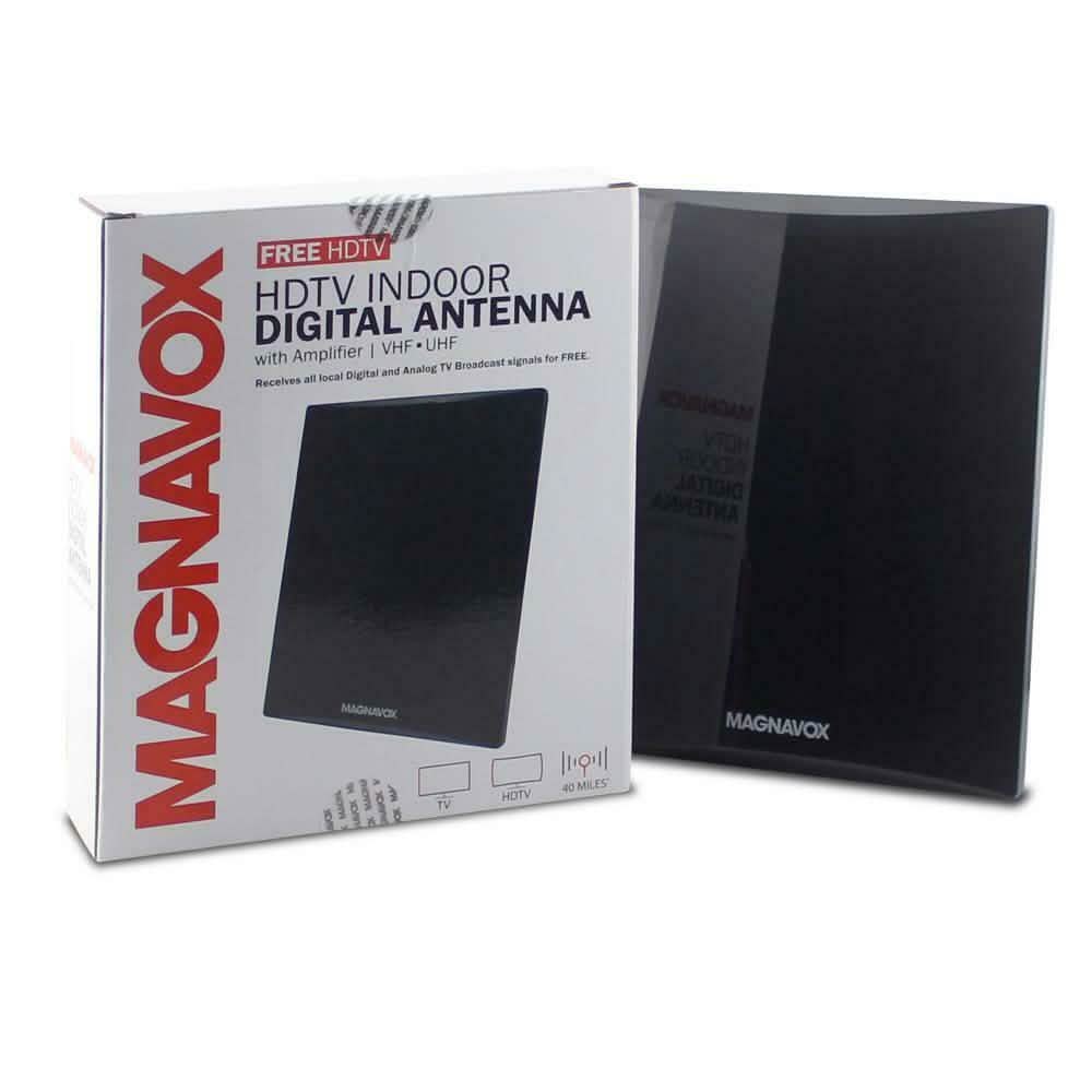 Magnavox HDTV Indoor Amplified Flat Antenna DailySale