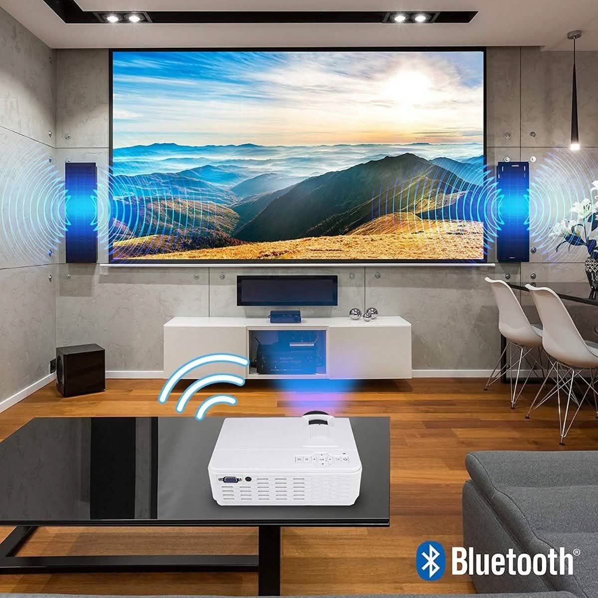 Magnavox MP601 Home Theater Projector with Bluetooth DailySale
