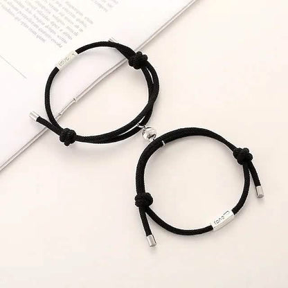 Magnetic Adjustable Simple Rope Couple Bracelet DailySale