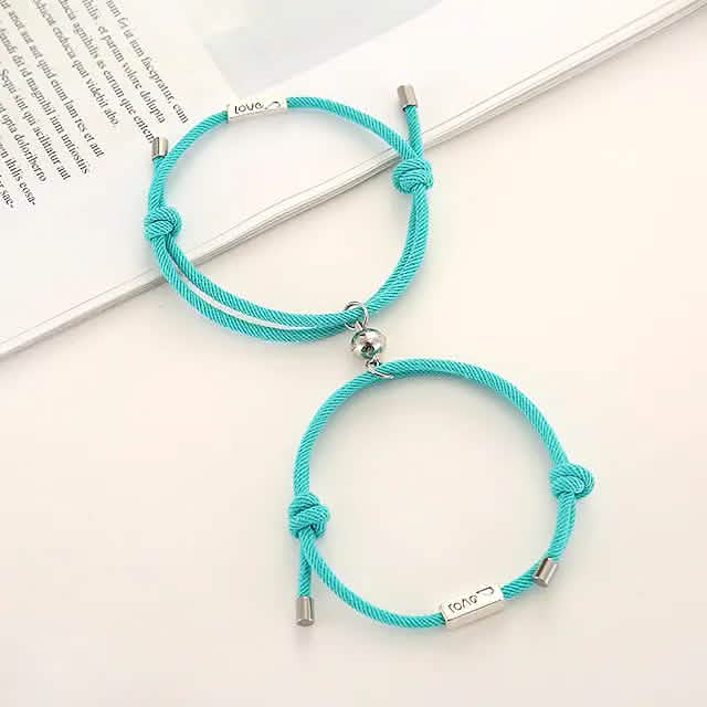Magnetic Adjustable Simple Rope Couple Bracelet DailySale