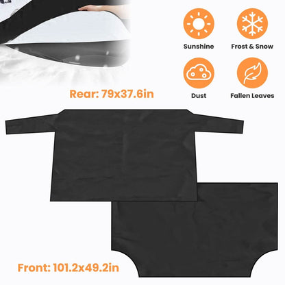 Magnetic Car Windshield Cover Front Rear Protector Fit for All Cars DailySale