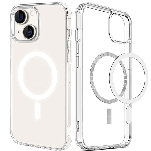 Magnetic Clear Phone Case Shockproof  Transparent Phone Cover DailySale