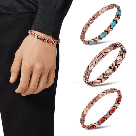 Magnetic Energy Therapy Pain Relief Copper Bracelet For Men And Women DailySale