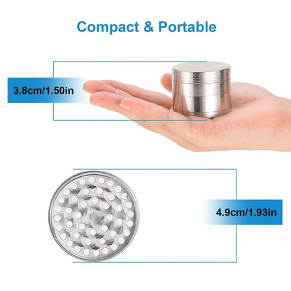 Magnetic Herb Spice Tobacco Grinder DailySale