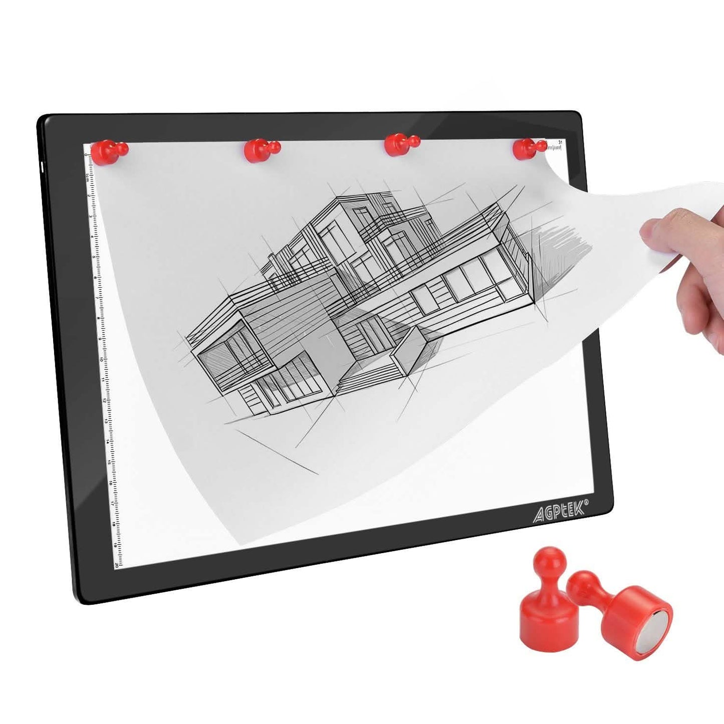 Magnetic LED Artcraft Tracing Light Pad A4 Size Lightbox DailySale