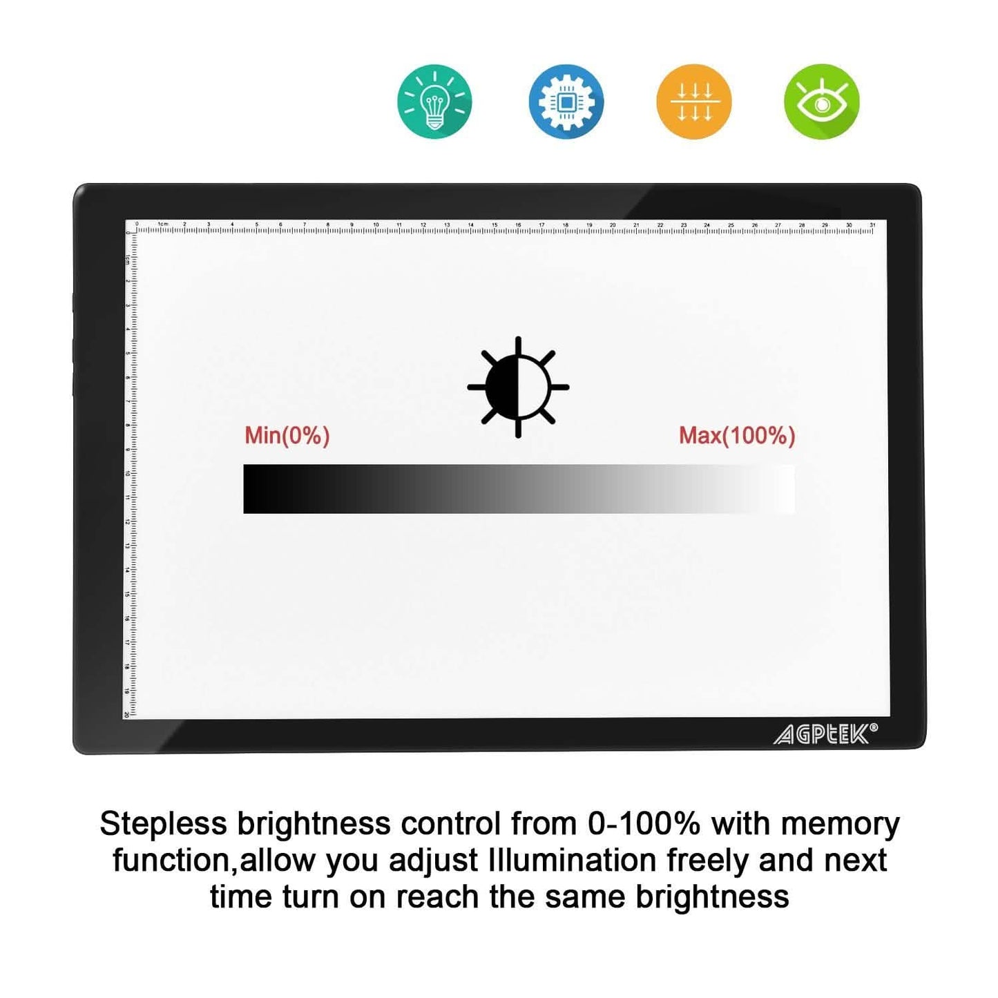 Magnetic LED Artcraft Tracing Light Pad A4 Size Lightbox DailySale