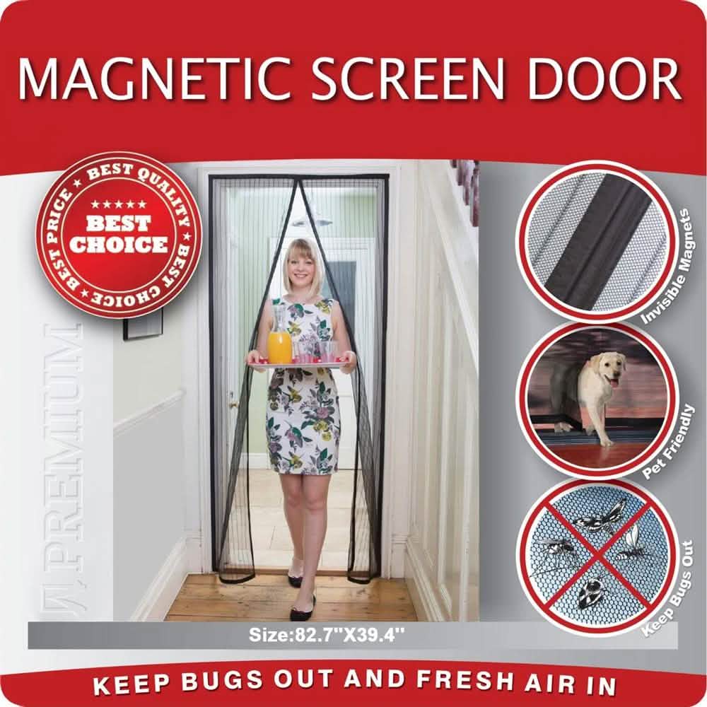 Magnetic Mosquito Screen Door DailySale