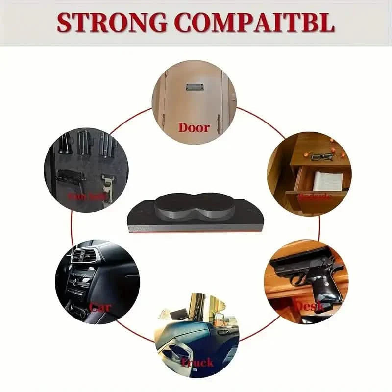 Magnetic Mount Holster with Rubber Coating DailySale