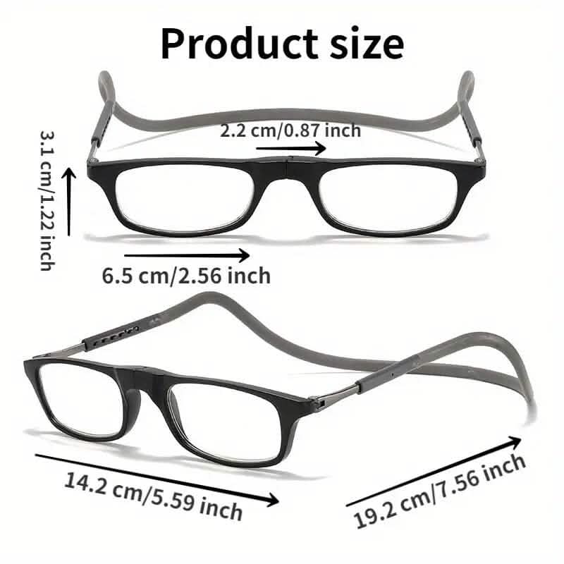 Magnetic Rectangular Reading Glasses DailySale