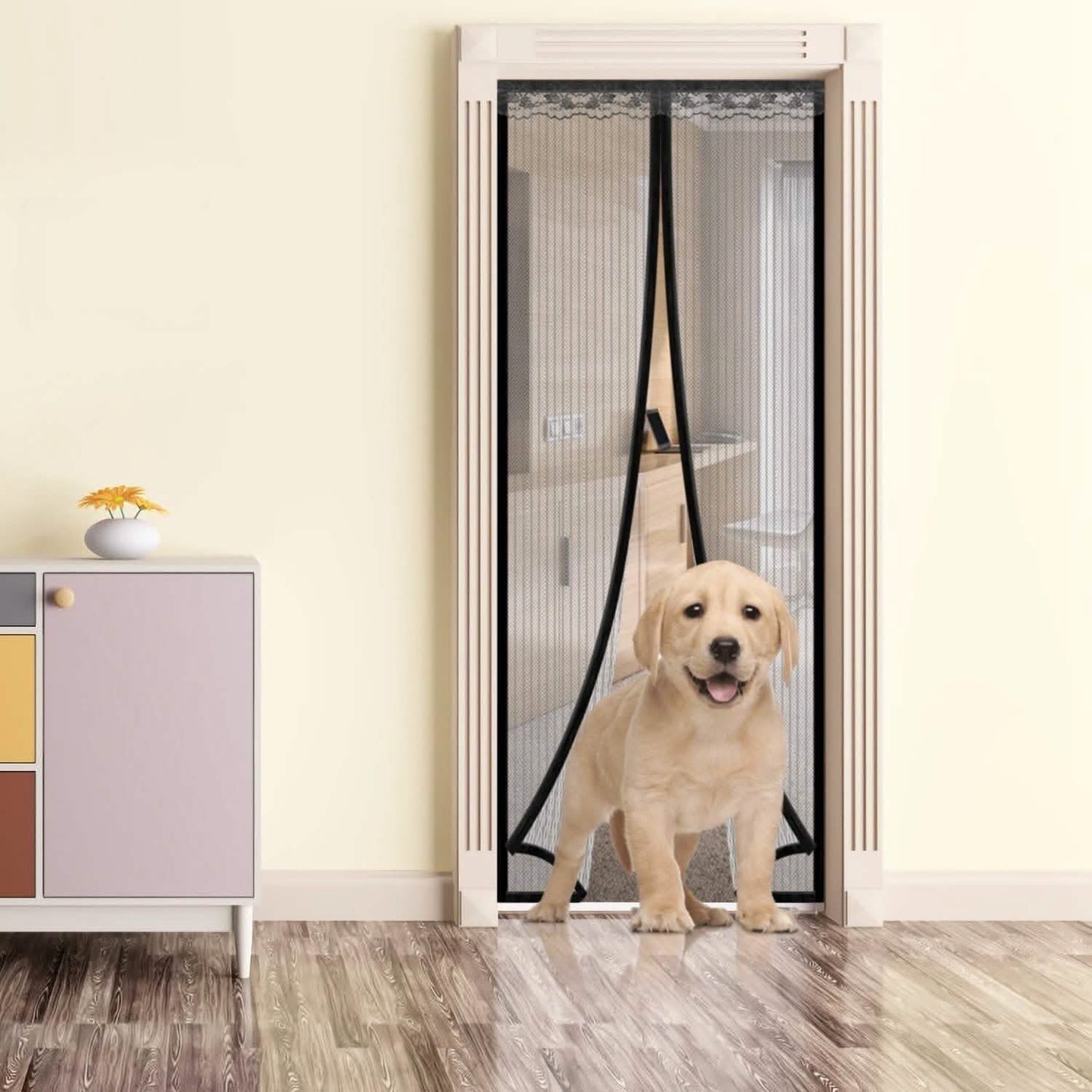Magnetic Screen Door Hands-free Fly Mesh Door Curtain DailySale