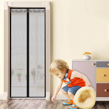 Magnetic Screen Door Hands-free Fly Mesh Door Curtain DailySale