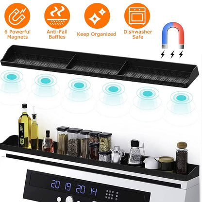 Magnetic Stove Top Shelf Silicone Non-Slip Organizer DailySale