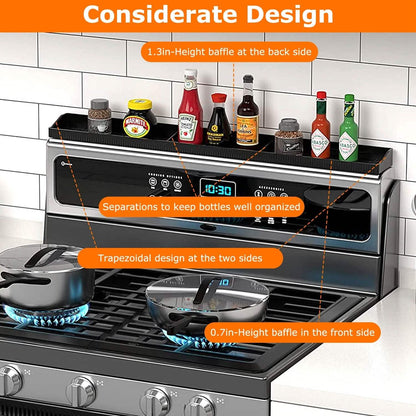 Magnetic Stove Top Shelf Silicone Non-Slip Organizer DailySale