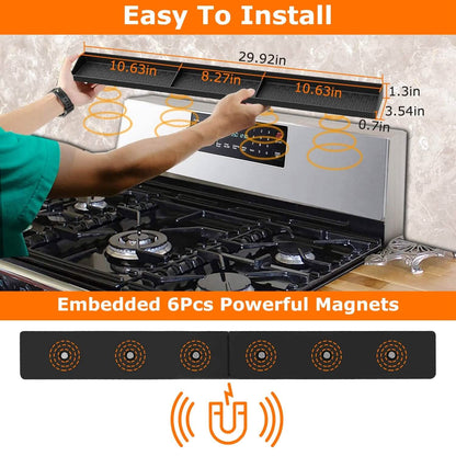 Magnetic Stove Top Shelf Silicone Non-Slip Organizer DailySale