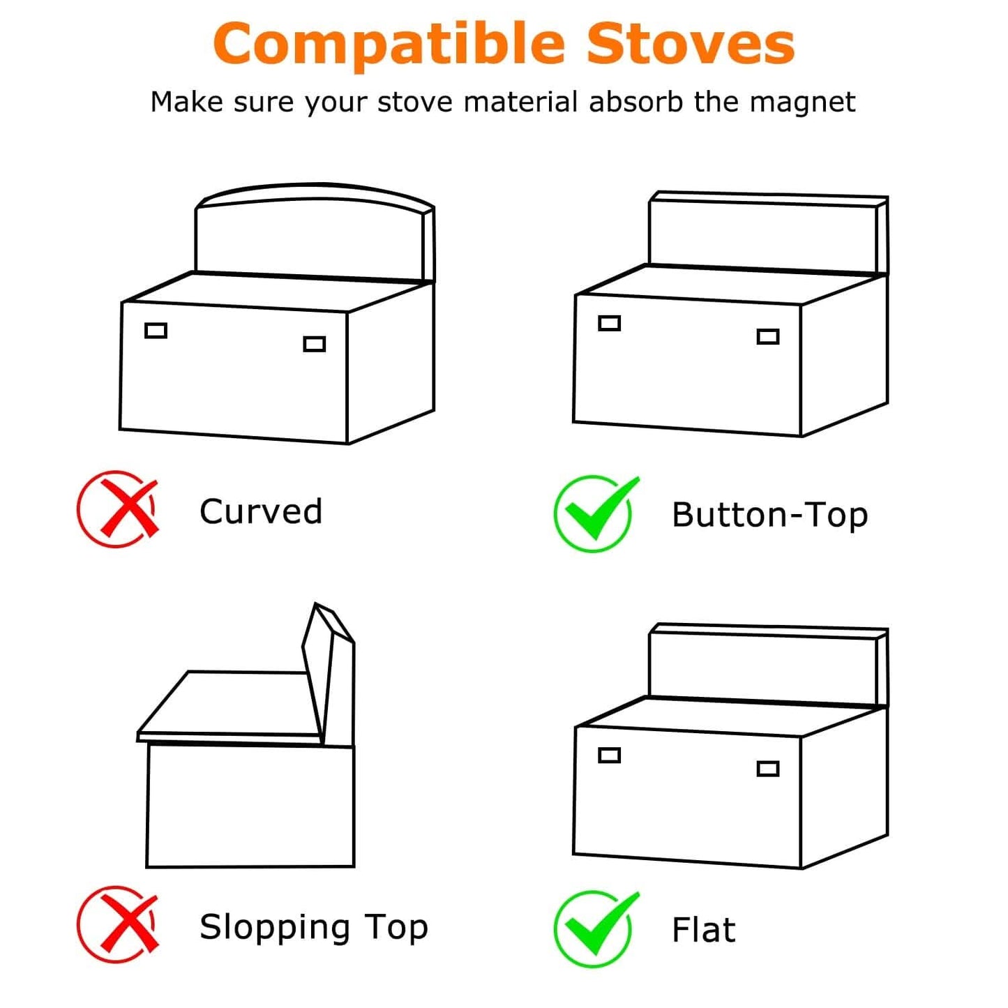Magnetic Stove Top Shelf Silicone Non-Slip Organizer DailySale