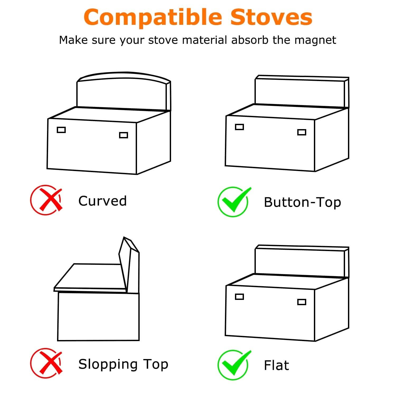 Magnetic Stove Top Shelf Silicone Non-Slip Organizer DailySale